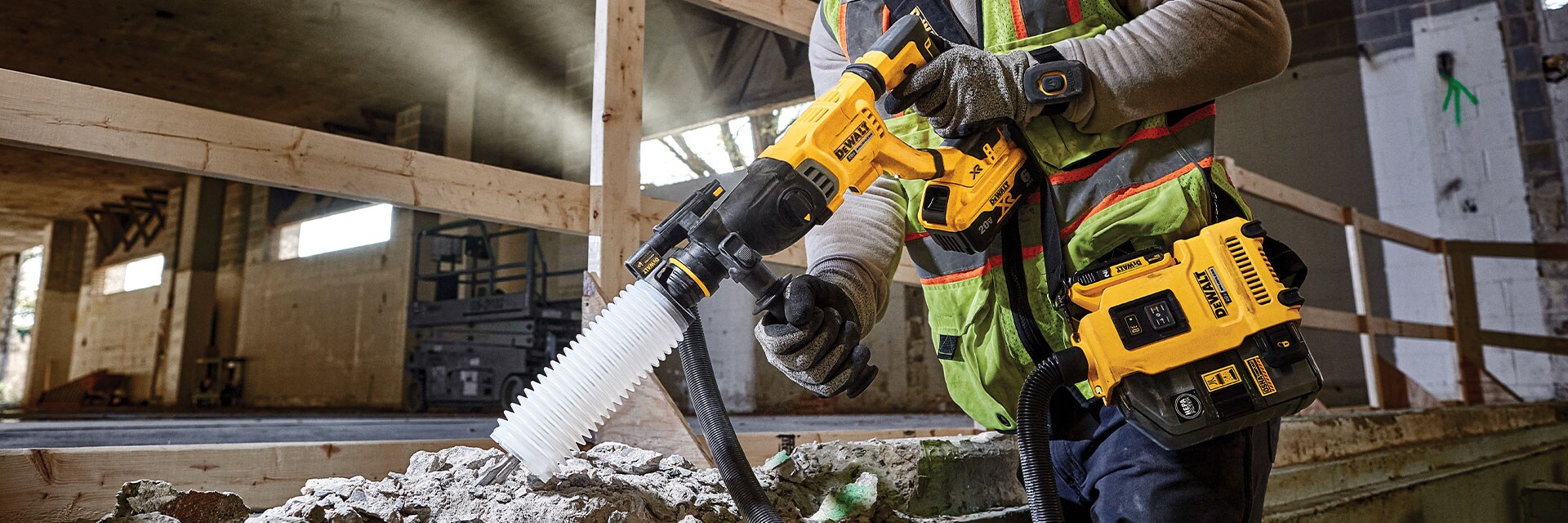 DEWALT 20V XR® Brushless 1-18 in. SDS Plus D-Handle Rotary Hammer