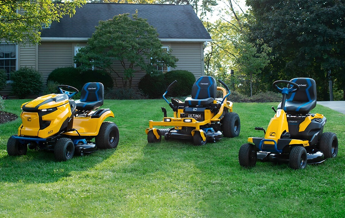 Cub cadet discount riding mower models